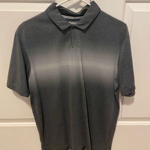 Nike golf polo short sleeve, dri fit, size medium. grey